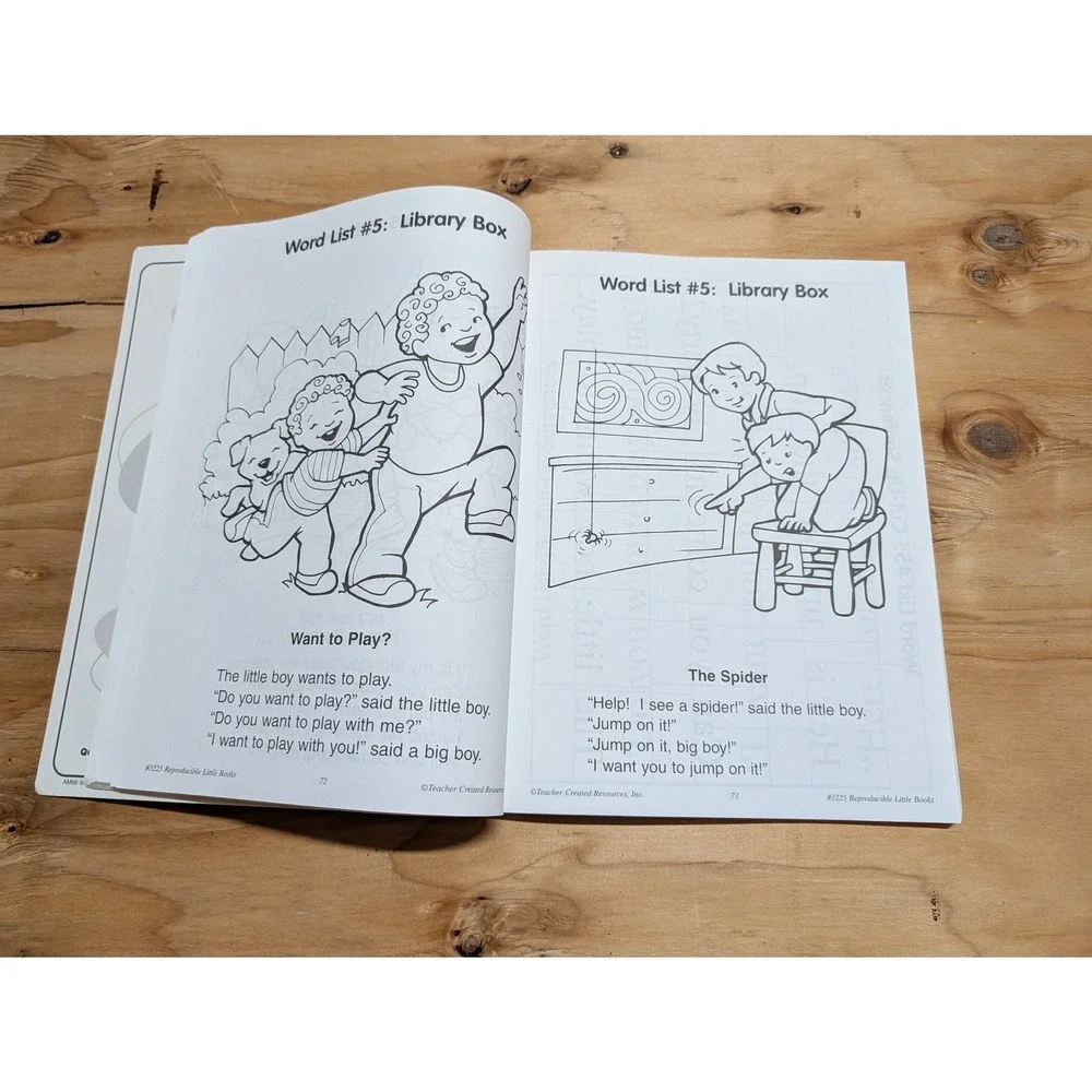 Teacher Created Resources Sight Words Book K-2 Green Good Reproducible TCR 3225